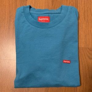 Supreme Dusty Blue Small Box Logo T-Shirt